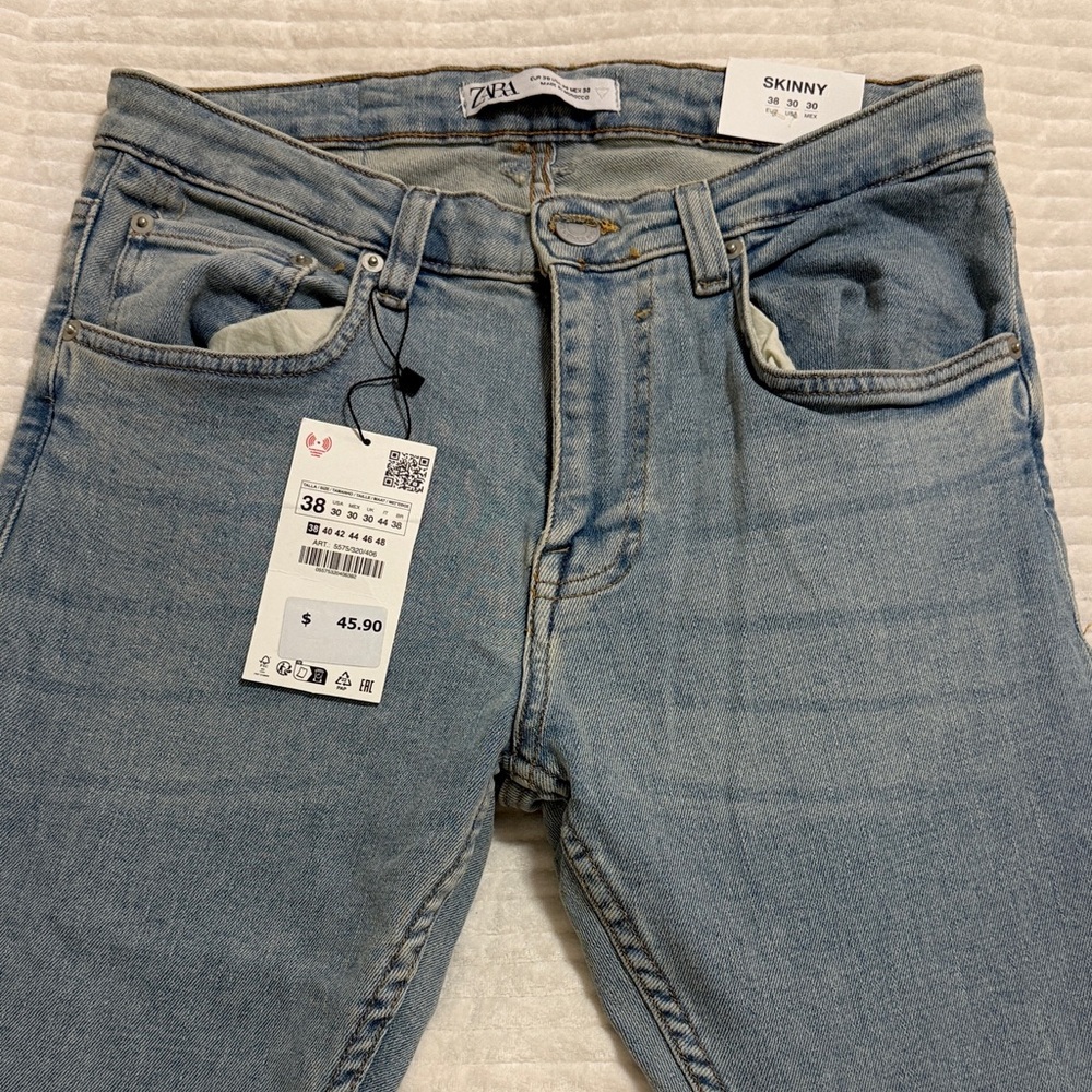 Zara Men's Denim Skinny Jeans